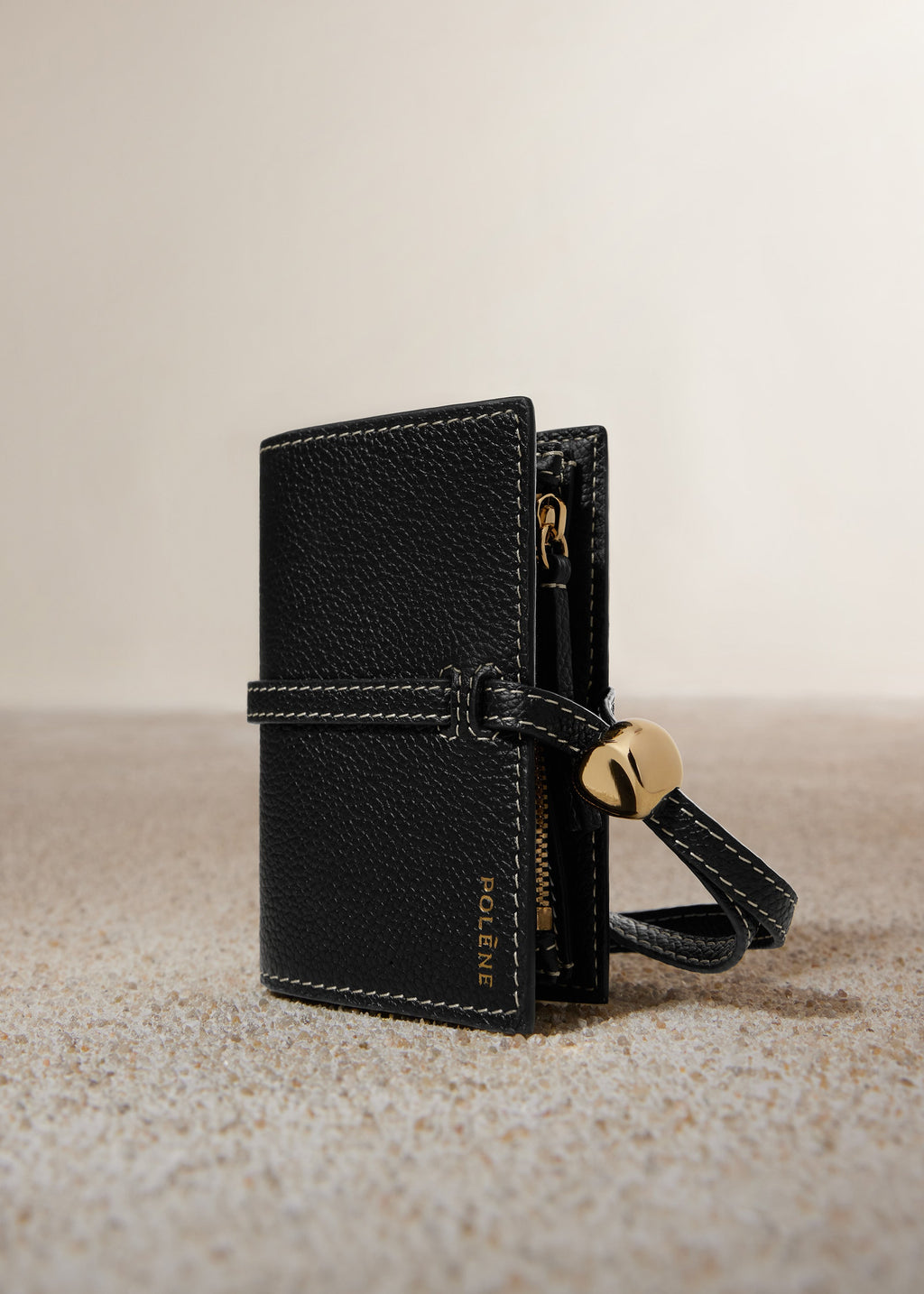 Porte cartes Kayé - Noir Grainé