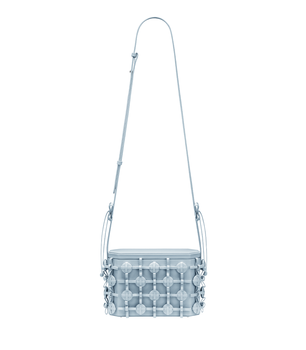 Button Bow Box - Porcelaine