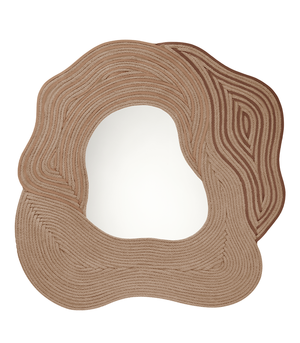 Miroir Oco - Taupe Grainé