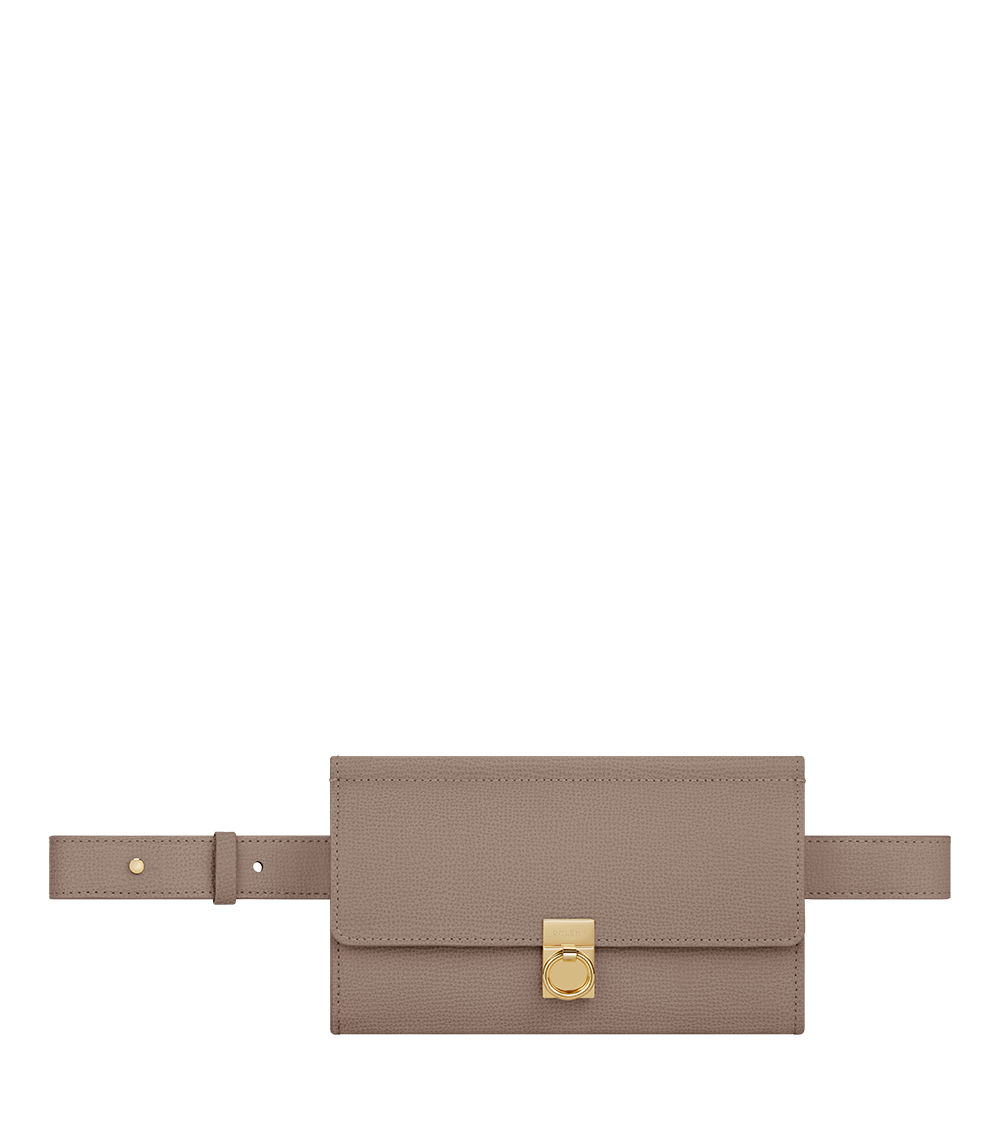 Portefeuille Numéro Sept ceinture - Duo Camel